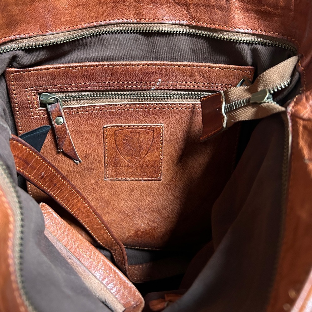 BERLINER BAGS Leather Shoulder Bag Siena, Crossbody Handbag - Picture 5 of 6